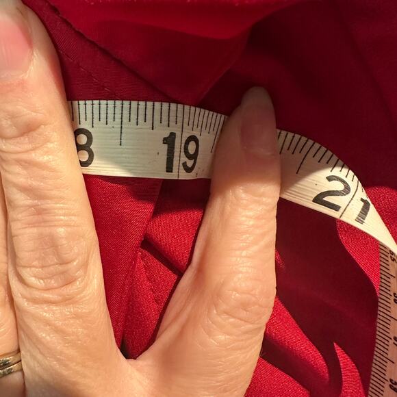 Free Tech Extra Small Utility Red rain jacket with hood Double Zipper Warm Cozy - Picture 5 of 6